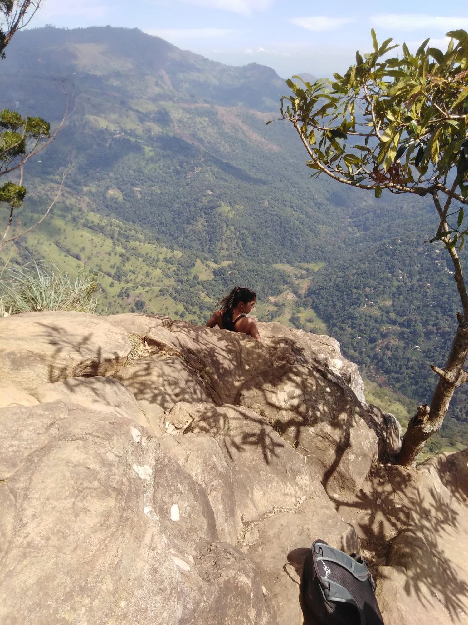 View from the top of Ella Rock