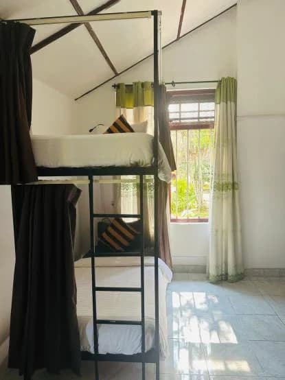 4-bed mixed dorm bunk